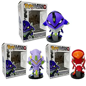 Evangelion Figures - 10cm POP EVA Unit-01 Ayanami Rei Asuka Action Figure