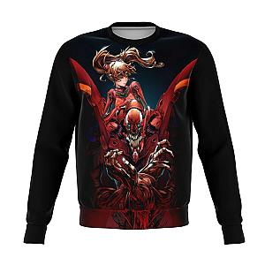 Evangelion Asuka Unit-02 3D Sweatshirt EVA Merch