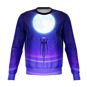 Evangelion Angel Moon Night 3D Sweatshirt EVA Merch