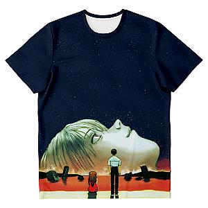 Evangelion Face Rei Ayanami T-shirt EVA Merch