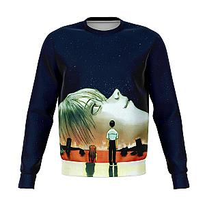 Evangelion Face Rei Ayanami Sweatshirt EVA Merch