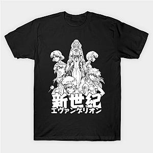 Evangelion Shirt - EVA CREW (white) Shirt