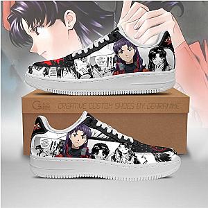 EVA Shoes - Evangelion Misato Katsuragi Air Force Sneakers Neon Genesis Evangelion Shoes