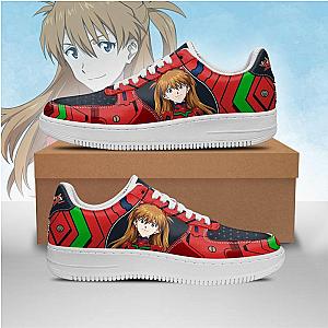 EVA Shoes - Asuka Langley Shikinami Air Force Sneakers Neon Genesis Evangelion Shoes
