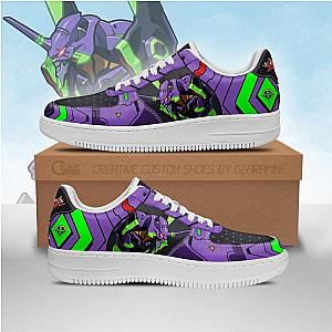 EVA Shoes - Evangelion Unit-01 Air Force Sneakers Neon Genesis Evangelion Shoes