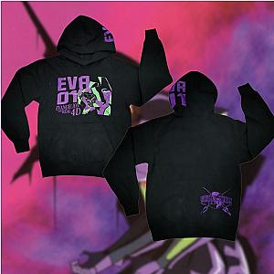 Evangelion Hoodies – Neon Genesis Evangelion Eva 01 Pullover Hoodie