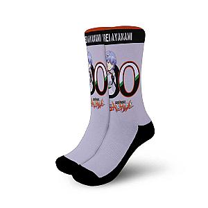 Evangelion Socks - Neon Genesis Evangelion Rei Ayanami Socks  Custom Socks