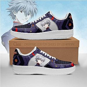 EVA Shoes - Evangelion Kaworu Nagisa Air Force Sneakers Neon Genesis Evangelion Shoes