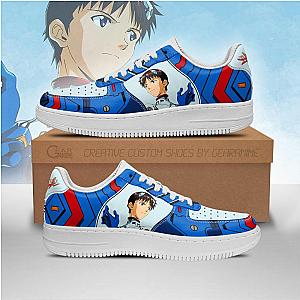 EVA Shoes - Evangelion Shinji Ikari Air Force Sneakers Neon Genesis Evangelion Shoes