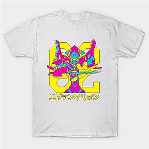 Evangelion Shirt - NEON EVA_02 Shirt