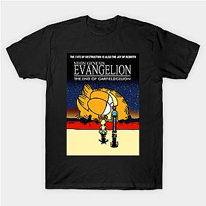 Evangelion Shirt - Neon Genesis Evangelion Garfield Meme Shirt