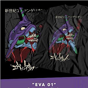 Evangelion T-shirts – EVA 01 Anime Manga Classic T-shirt
