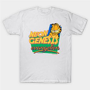 Evangelion Shirt - Neon Genesis Evangelion Garfield Memes Shirt