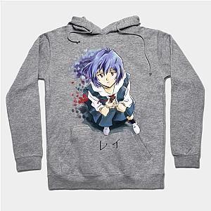 Evangelion Hoodie - Rei Watercolor Hoodie