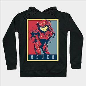 Evangelion Hoodie - Evangelion - Asuka Political | Anime Shirt Hoodie