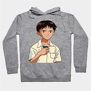 Evangelion Hoodie - Shinji Coffee Hoodie
