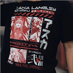 Evangelion T-shirts – Asuka Langley Sohryu Vintage Style Classic T-shirt