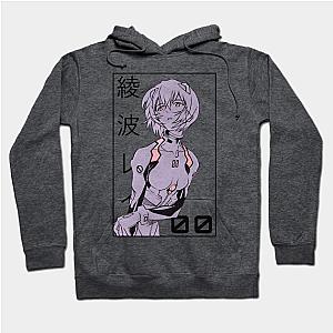 Evangelion Hoodie - Rei Ayanami Evangelion Manga v2 Hoodie