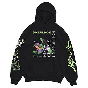 Evangelion Hoodies – Module 01 Neon Genesis Evangelion Pullover Hoodie