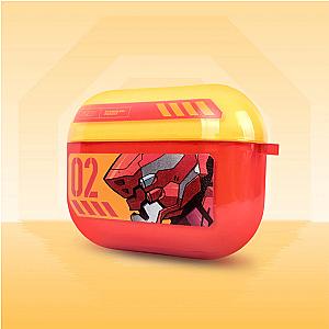 Evangelion Airpods Cases - EVA-02 Neon Genesis Evangelion Silicone Earphone Cover