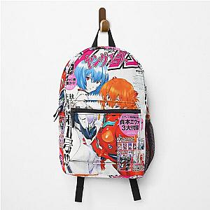 Evangelion Backpacks - Evangelion Asuka Rei Anime Backpack