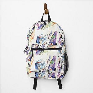 Evangelion Backpacks - Rei Ayanami Paint Art Anime Backpack