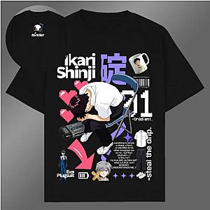Evangelion T-shirts – Shinji Neon Genesis Evangelion Style T-shirt