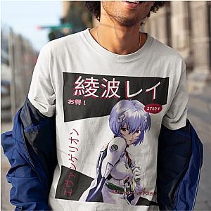 Evangelion T-shirts – Rei Ayanami Evangelion Magzine Classic T-shirt