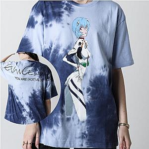 Evangelion T-shirts – Rei Ayanami Fashion Tie Dye T-shirt