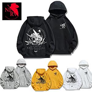 Evangelion Hoodies – E.V.A 01 Test Type Anime Pullover Hoodie