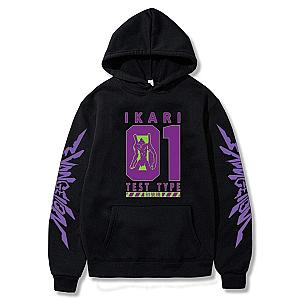 Evangelion Hoodies – Unit 01 IKARI Test Type Pullover Hoodie
