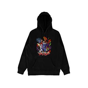 Evangelion Hoodies – All Characters Anime Pullover Hoodie