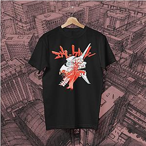 Evangelion T-shirts – Estilo Graphic Printed Classic T-shirt
