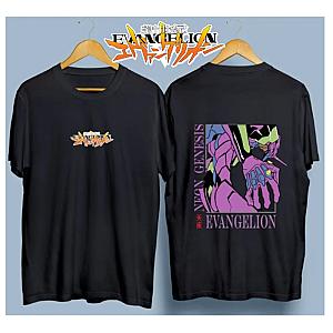 Evangelion T-shirts – Pattern EVA Printed 2 Sides Classic T-shirt