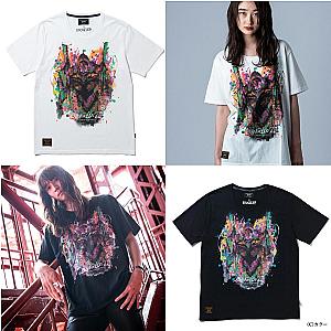 Evangelion T-shirts - EVA 2.0 Graphic Printed Classic T-shirt