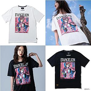 Evangelion T-shirts - Mari Illustrious Makinami Graphic Printed Classic T-shirt