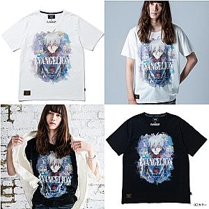 Evangelion T-shirts - Nagisa Kaworu Graphic Printed Classic T-shirt