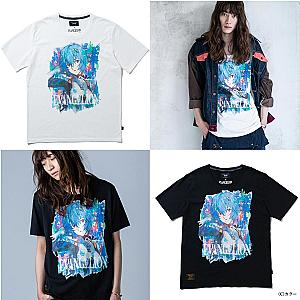 Evangelion T-shirts - Ayanami Rei Graphic Printed Classic T-shirt