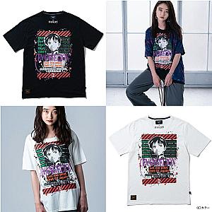 Evangelion T-shirts - Ikari Shinji Graphic Printed Classic T-shirt