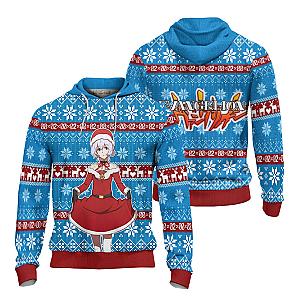 Evangelion Hoodie - Neon Genesis Rei Ayanami Ugly Christmas Hoodie