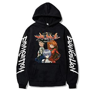 Evangelion Hoodie - Neon Genesis Evangelion Colorful Pullover Hoodie