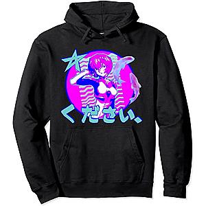 Evangelion Hoodie - Rei Retro Style Pullover Hoodie
