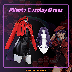 Evangelion Cosplay - Katsuragi Misato Cosplay Dress