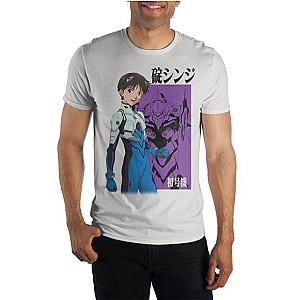 Evangelion Anime T-Shirts - Evangelion Ayanami Rei Anime Short-Sleeve T-Shirt