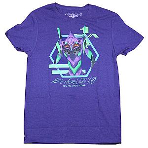Evangelion Anime T-Shirts - Evangelion 1.0 You Are Not Alone Robot T-Shirt