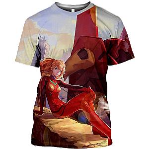 Evangelion T-Shirts - 3D Printed Fashion Evangelion T-Shirt