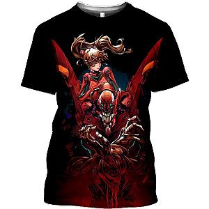 Evangelion T-Shirt - 3D Fashion Streetwear Evangelion Clothes