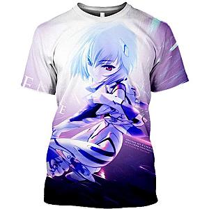 Evangelion T-Shirts - Casual Top Fashion Streetwear Evangelion T-Shirt