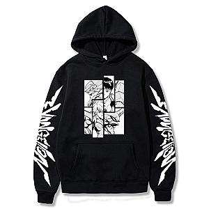 Anime Evangelion Hoodie - Unisex Printed Hip Hop Streetwear Casual Clothes