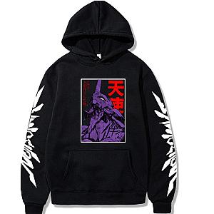 Evangelion Hoodie - Long Sleeve Unisex Fashion Evangelion Hoodies